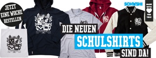 Die neuen Schulshirts